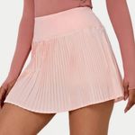 Halara NEW  Everyday 2 in 1 Pleated Pockets Preppy Gym Outdoor Tennis Skirt S Photo 0