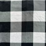 SheIn Buffalo Plaid Mock Neck Short Sleeve Crop Top in Black/White - Size Small Photo 9