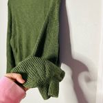 BB Dakota x Steve Madden Sochi Mossy Green Balloon Sleeve Sweater Size L Photo 6