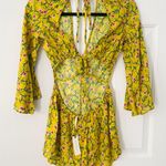 Anthropologie The Magnolia Floral Romper, Size XXS Photo 9