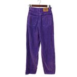BDG Urban Outfitters Size 26 High Rise Baggy Corduroy Pants Purple Y2K Jeans Photo 5