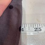 Foxcroft  Women's‎ Non-Iron Shaped Polka Dot Button Front Shirt Black Gray Size 8 Photo 3