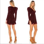 Tularosa Sawyer Velvet Dress Red Wine NWT Photo 6
