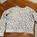 Rails Marlo Gray Leopard Zip Sweatshirt large Photo 13