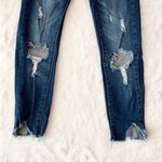 Wax Jean Wax Jeans Distressed Skinny Crop Jeans Size 00 Photo 1