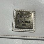 Dooney & Bourke Authentic Vintage  White Leather crossbody clutch bag/handbag Photo 2