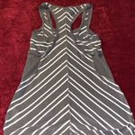 C&C California  Gray and White Striped top Photo 1