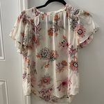 ZARA White Printed Blouse Photo 1