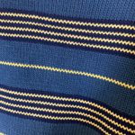 Lauren Ralph Lauren womens 2x blue knit stripe sweater long sleeve casual librar Photo 3