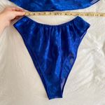 Frederick's of Hollywood  Cobalt Blue Lingerie Set size Large Photo 3