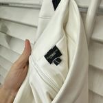 White Fringe Skirt Size L Photo 4