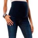 Citizens of Humanity Maternity Jeans Belly Panel Dani Straight Leg Crop Size 28 Photo 3