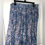 Cato C EST 1946 Palazzo Flowy Stretchy Ruched Waist Pockets Wide Leg Pants Sz 18/20W Photo 5