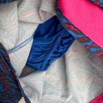 Nike  Women's Vibrant Blue and Pink Athletic Shorts Size Large Photo 2