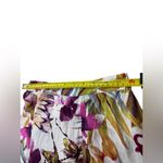Walker & Wade Tropicana Fuchsia Floral Maxi Hi Lo Skirt Pull On Resort Wear XS Purple Photo 3