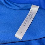 Seafolly  Royal Blue Flower Festival Bandeau Halter Bikini size 14 Photo 9