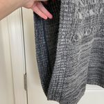 EUC Art and Soul‎ women’s gray black knit cowl neck loose poncho sweater large Photo 1