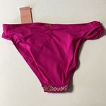 PilyQ New.  pink lacy fanny full bikini bottom. Small Photo 11
