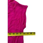 DKNY Jeans Fuchsia Tie Front Top Women Size Medium | 11-9 Photo 4
