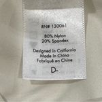 l*space L  High Tide Bikini Top Colorblock Scoop Neck Bralette Black White D Cup Photo 6