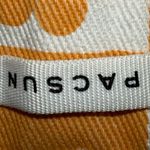 PacSun Orange Daisy Print White Mom Shorts size 23 nwot high rise cuffed hem Photo 6