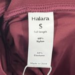 Halara  Ultra Sculpt Legging Small Burgundy Wine Compression Athletic Scrunch NWT Photo 4