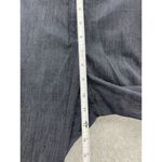 Ann Taylor LOFT  Women's Cropped Pants Blue Chambray Size 8 Julie Fit Cotton Photo 8