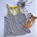 Outback Red Yellow and Striped Open Back Top Photo 4