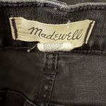 Madewell Mid-Rise Kick Out Crop Jean 27 Women’s Beckley Wash Black NM244 Photo 3