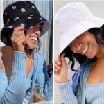 Alice + Olivia by Stacey Bendet Reversible Bucket Hat Daisy Floral New w/ tags! Photo 1