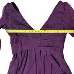 Lulus NWOT  Women's XL Enchant My Love Dark Purple V-Neck Long Sleeve Maxi Dress Photo 6