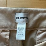 Chico's NWT  The Ultimate Fit Mid-Rise Stretch Woven Twill Career Dress Pant, 10S Photo 7