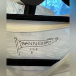 Free People NWT  Banner Day Let's Roll Tee - white ivory red - small Photo 9