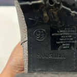 Sam & Libby  Deanna Metallic Chunky Heel Ankle Boots | Size 9 1/2 Photo 7