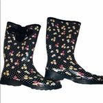 Merona  floral print rain boots Photo 1