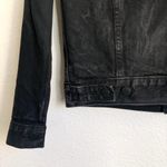 Levi's Other People Matter Denim Jean Jacket in Washed Black Photo 3