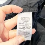 Gap  High Rise Kick Fit Raw Hem Flare Cropped Jeans Black 12 Photo 4