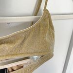 Gold Shimmer Women's Bikini Set Size XXS Photo 2