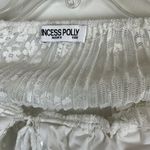 Princess Polly  Ivory Lace Tie-Front Blouse 0251 Photo 5