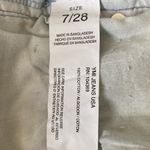 Ymi  High Rise Mom Fit Shorts Distressed Denim 100% Cotton‎ Light Wash
Size 7/28 Photo 8