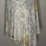 Catherines Catherine’s Metallic Poncho Sweater Size 0X/1X NWT Photo 0