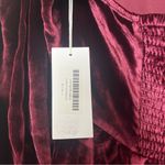 Reformation NWT Fortune Velvet Mini Dress in Plum Size 0 Photo 3