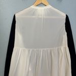 Semicouture Women's Wool‎ Navy White Contrast Cardigan Size Small Old Money Photo 7