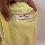 Urban Outfitters  Cardamon Floral Embroidered Top Yellow M Boxy Ballon Sleeves Photo 3