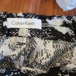 Calvin Klein Snake Skin Linen Pants Large Photo 6