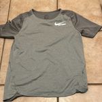 Nike women’s white Gray Softball athletic Shirt Photo 0