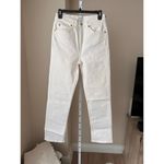 RE/DONE NEW NWT 70s Ultra High Rise Stove Pipe Straight Leg Jeans Size 26 Photo 7