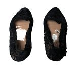 Seychelles  Black Lace Mesh Ballet Flats Women’s 8 Goth Fairy Grunge Preppy Photo 5