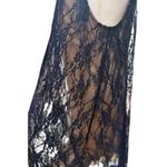 Love Squared  Navy/Nude Lace Hi Lo Halter Neck Cocktail Dress Size 1X NWT Photo 4