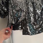 TCEC  Black‎ Sequin Jacket NEW - Size Small Photo 5